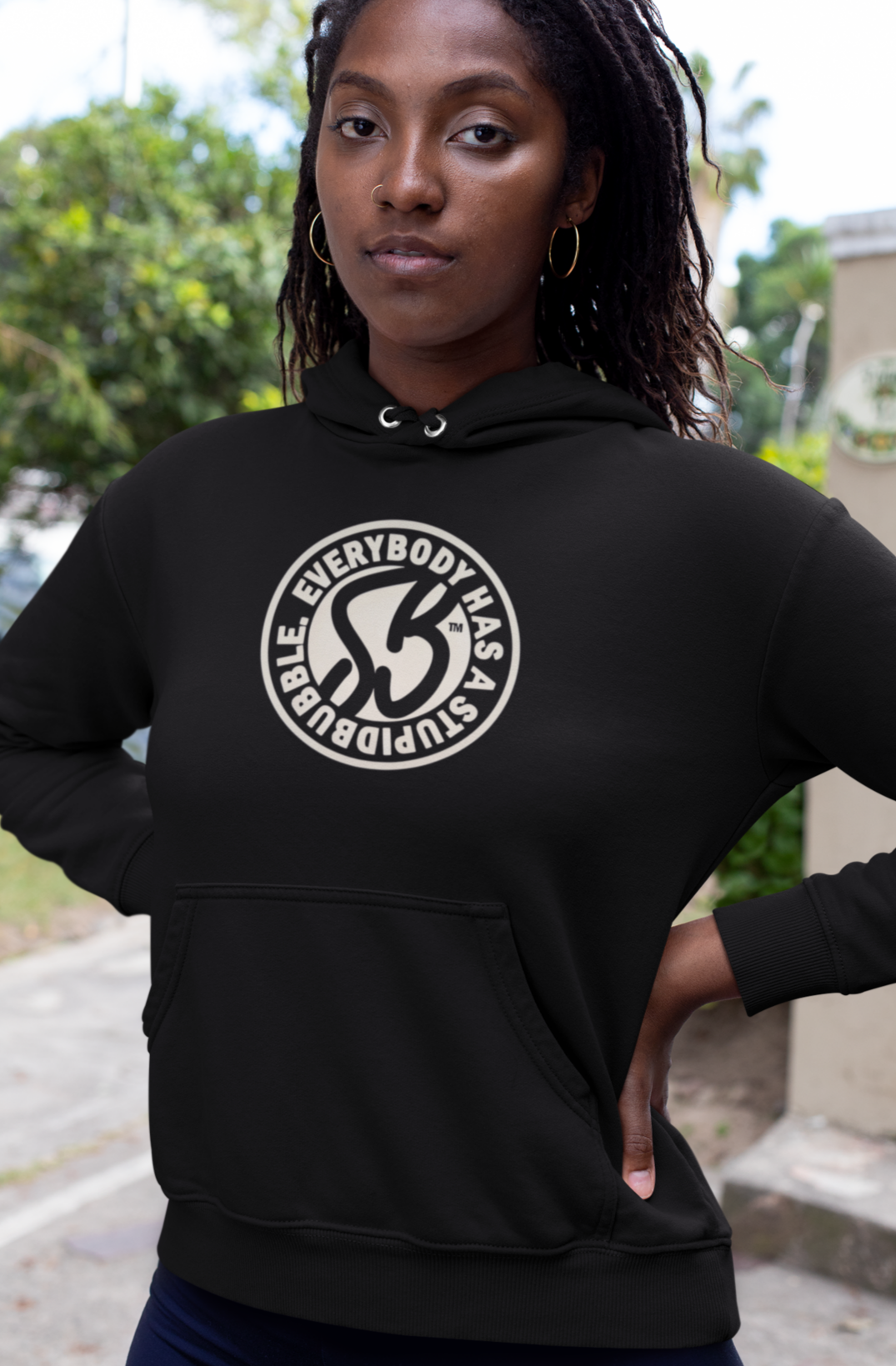 "Everybody has a Stupidbubble" Classic Hoodie (Men/Women)